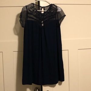 Target mesh/ embroidered top dress